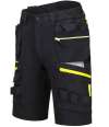 PW4444 DX444 Portwest DX4™ Holster Pocket Shorts Black colour image